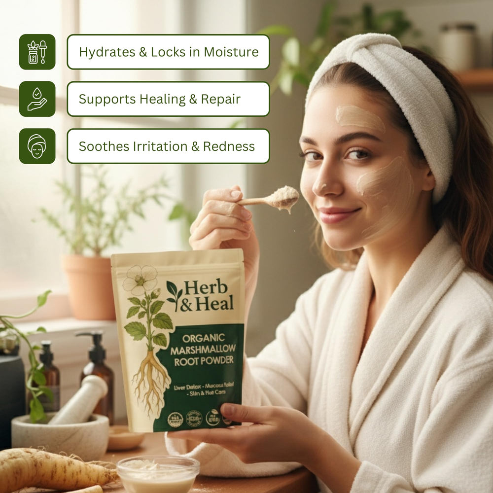 Herb & Heal taza de té con infusión para bienestar y comodidad natural