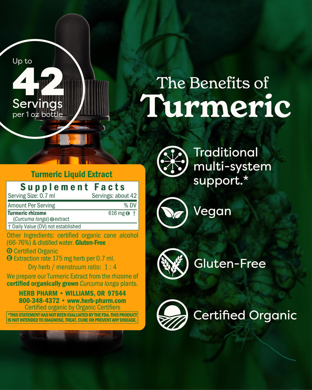 Herb Pharm cuentagotas en uso, dosificación precisa y práctica