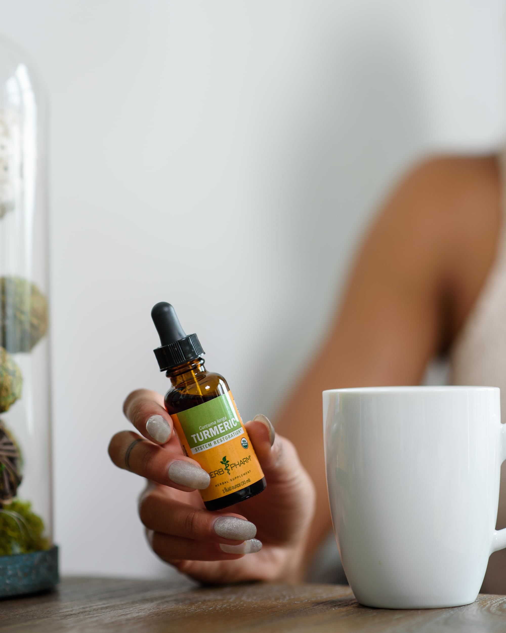 Herb Pharm proceso de molienda del rizoma para máxima pureza