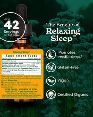 Herb Pharm etiqueta detallada con lista de ingredientes, claridad y trazabilidad
