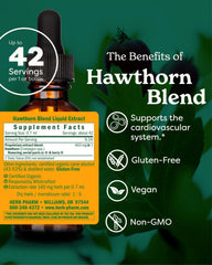 Detalle de etiqueta Herb Pharm con información de ingredientes y pureza
