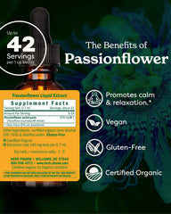 Herb Pharm etiqueta orgánica legible con certificaciones y confianza