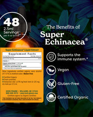 Herb Pharm etiqueta legible con ingredientes y certificaciones visibles
