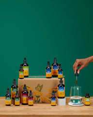 Herb Pharm presentación en caja junto al frasco, lista para regalar o guardar