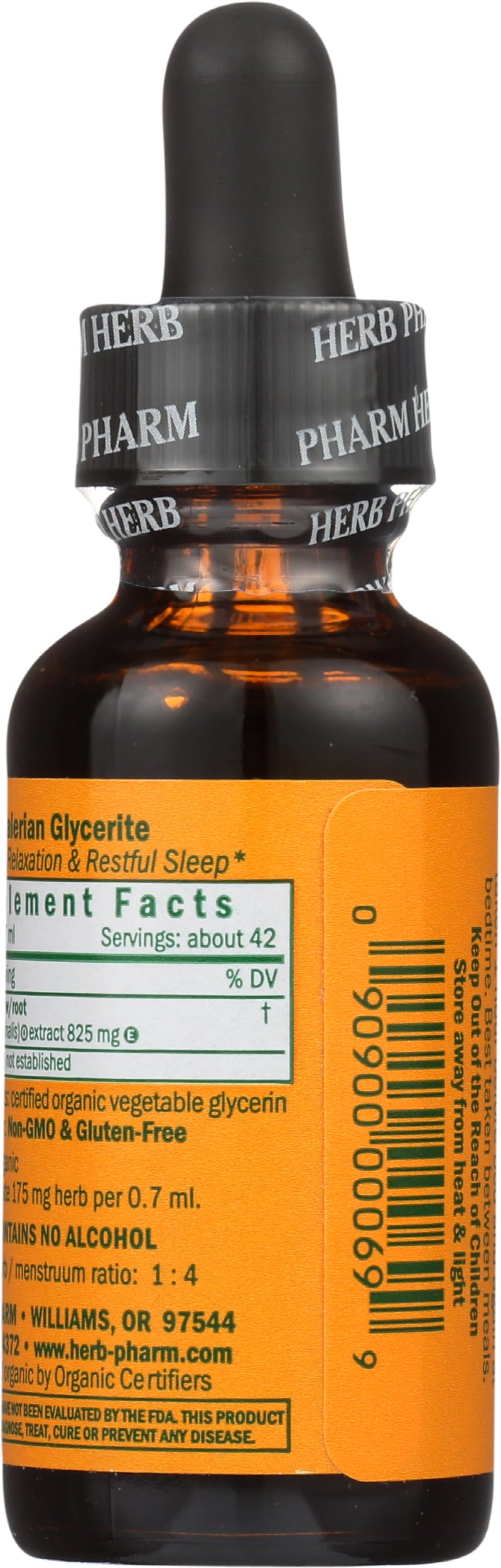Herb Pharm raíces frescas de valeriana recién cosechadas, origen orgánico garantizado