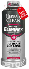 Herbal Clean presentación frontal botella 32 fl oz con beneficios claros