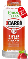Herbal Clean botella frente mostrando etiqueta y beneficio de limpieza rápida