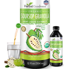 Herbal Goodness frasco frontal 12 fl oz muestra el envase y su presentación beneficiosa