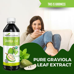Herbal Goodness hojas de guanábana orgánicas que garantizan origen natural