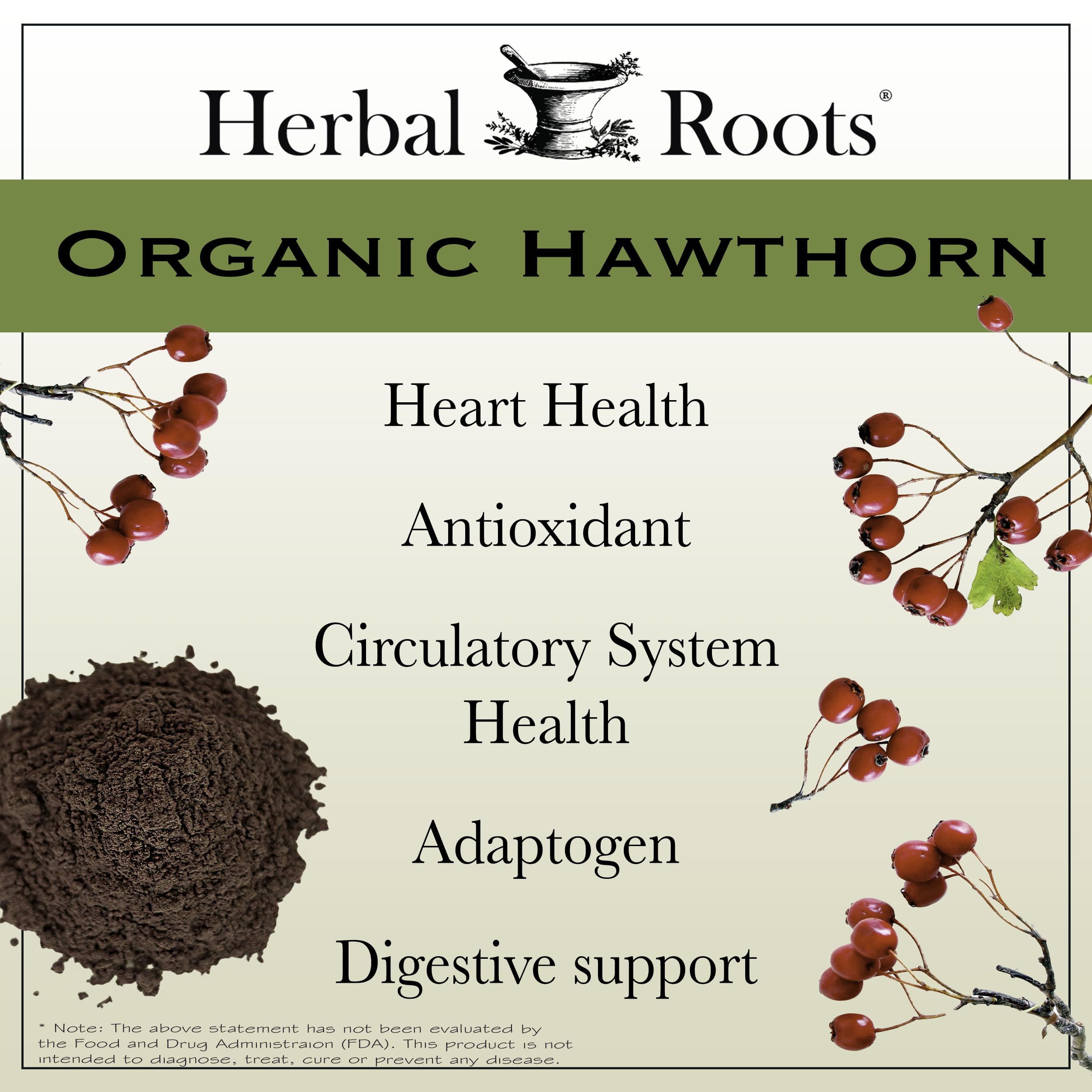 Herbal Roots cápsula en mano para comparar tamaño y facilidad de uso