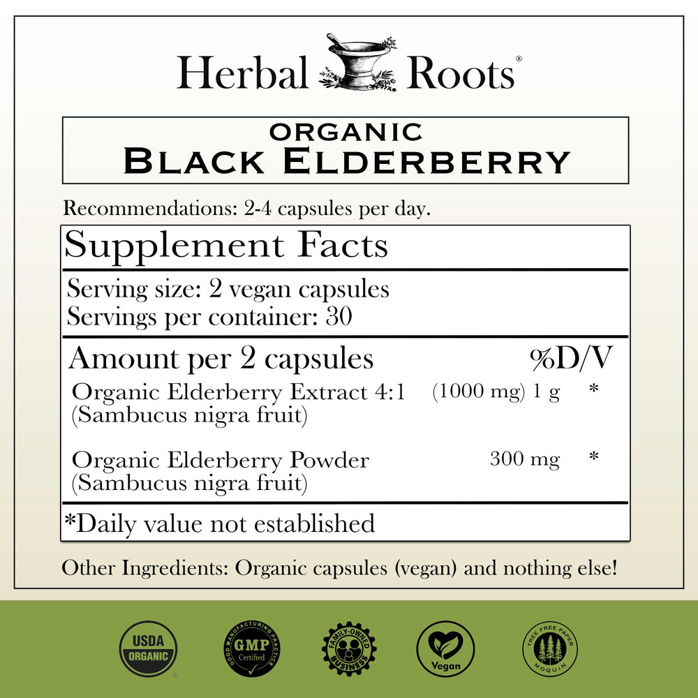 Herbal Roots primer plano de cápsula mostrando textura y pureza