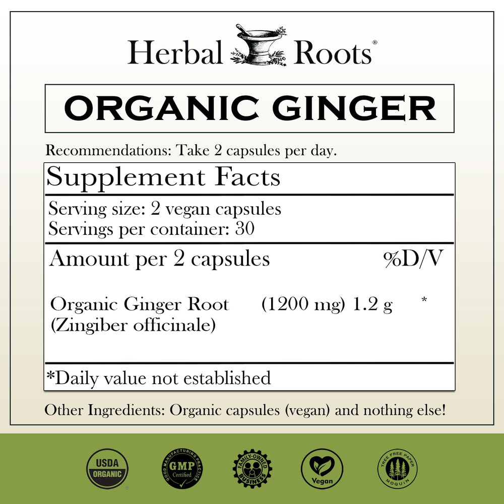 Herbal Roots detalle de textura de cápsulas veganas sin rellenos ni aditivos
