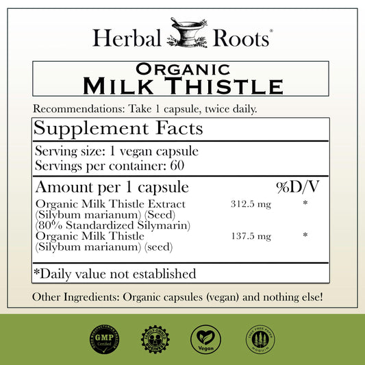 Herbal Roots primer plano de cápsulas que resalta su textura vegana
