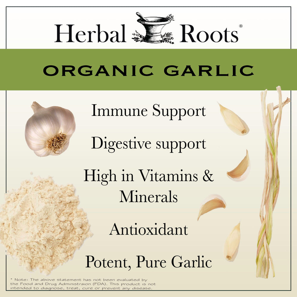 Herbal Roots etiqueta con ingredientes y certificaciones para transparencia