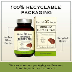 Herbal Roots sello USDA orgánico, garantía de cultivo certificado