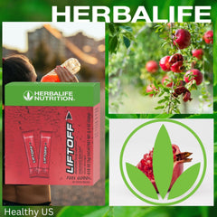 HERBALIFE comprimido en mano mostrando tamaño y facilidad de transporte