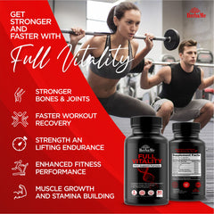 HerbaMe HGH: polvo de calostro para nutrición y recuperación nocturna.