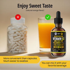 HERBIFY botella junto a una regla para comparar tamaño, envase compacto de 2 oz
