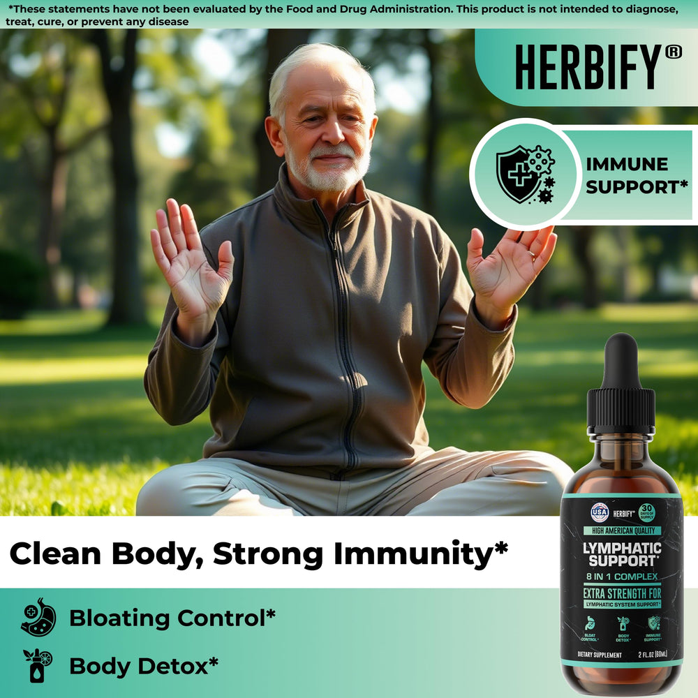 HERBIFY frasco en manos para comparar tamaño y control de dosis
