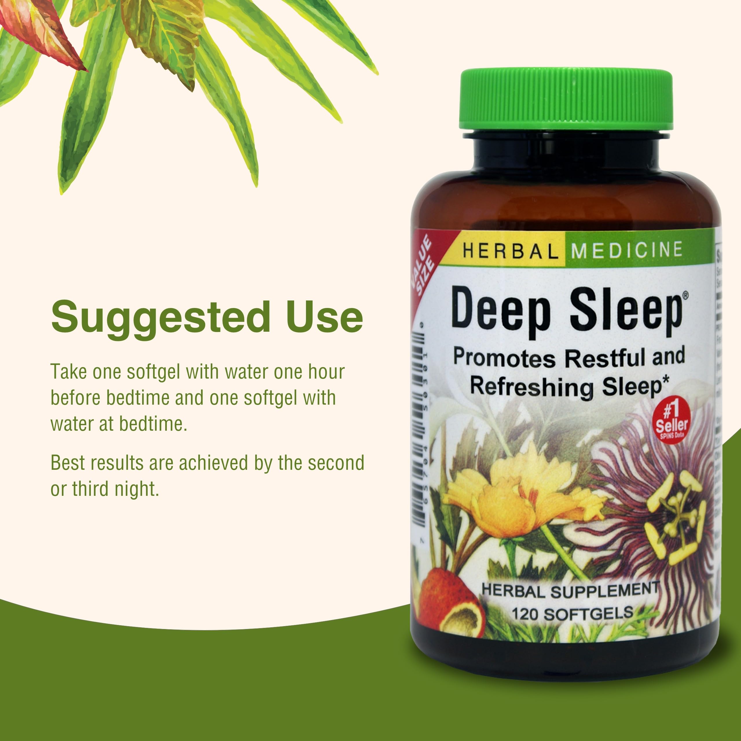 Ambientación en dormitorio relajante con producto Herbs Etc. sugiriendo descanso