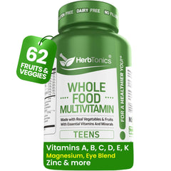 Herbtonics vista frontal del empaque mostrando fórmula vegana y beneficios