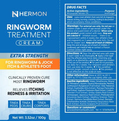 Hermon empaque abierto con instrucciones legibles para uso seguro