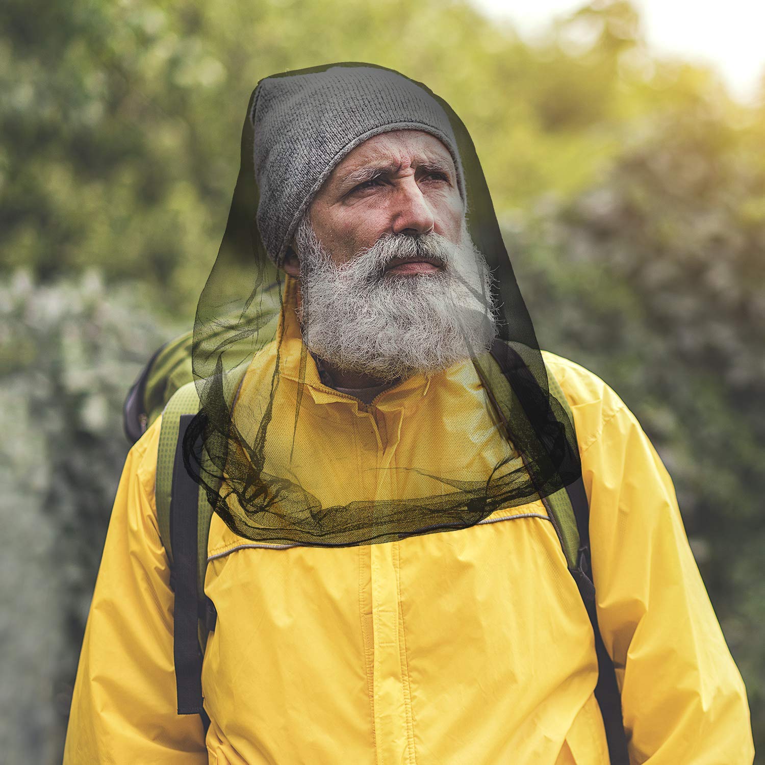 HESTYA ambiente de camping con mallas usadas para evitar insectos