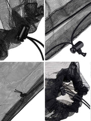 HESTYA detalle de la malla de nylon, respirable y resistente