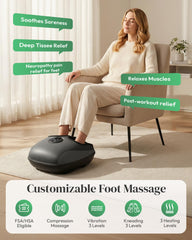 Heycool primer plano de los nodos shiatsu que aplican presión profunda y alivio localizado