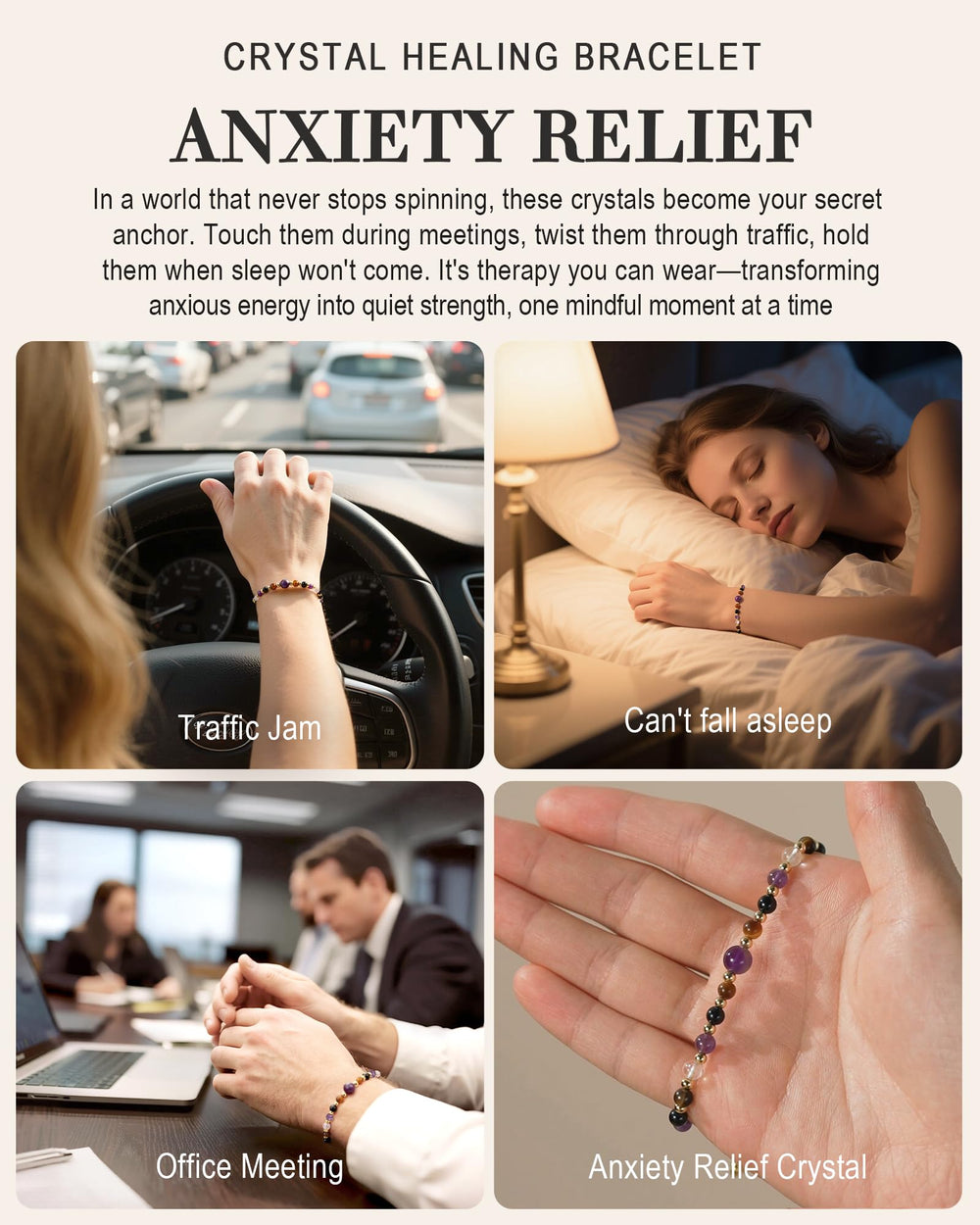 HGDEER pulsera en contexto diario con ropa casual demostrando versatilidad