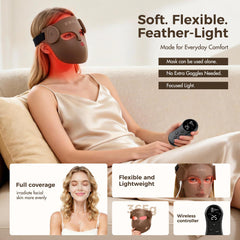 HGYYGACN mascarilla con pieza de cuello conectada para cobertura extendida