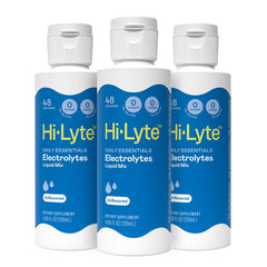 Hi-Lyte frasco frontal mostrando diseño y tamaño práctico para viajar