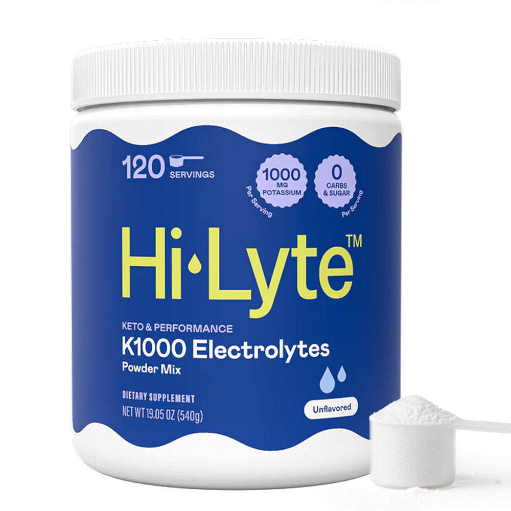 Hi-Lyte bote frontal muestra diseño y cantidad, claridad del producto