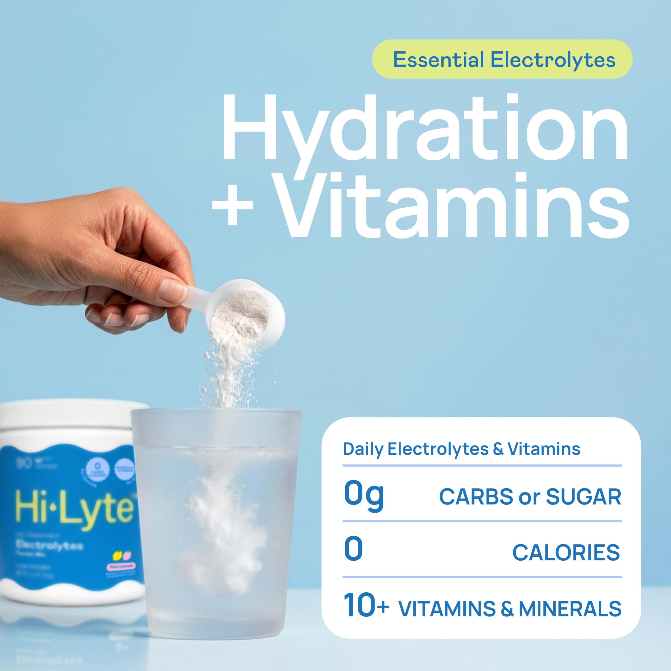 Hi-Lyte polvo textura cercana sin grumos para mezcla fácil