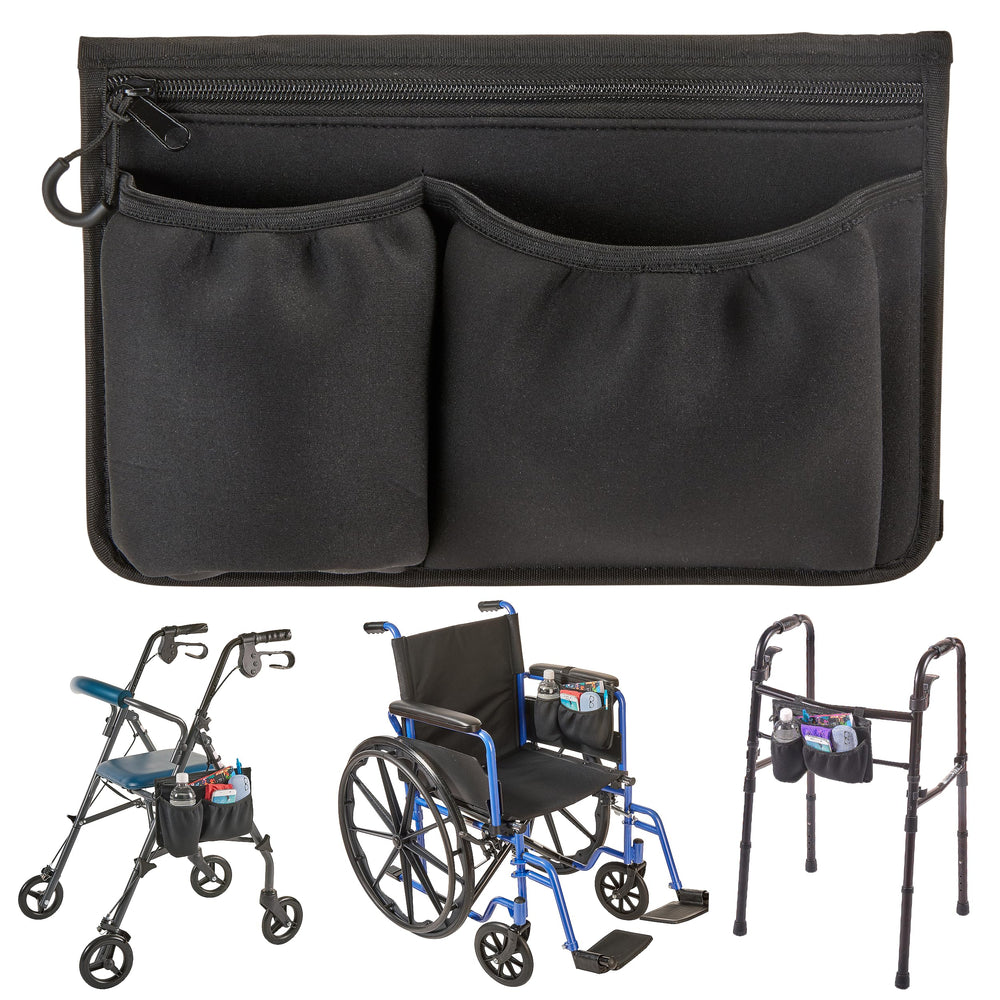 High Road bolsa lateral frontal mostrando compartimentos y beneficio organización