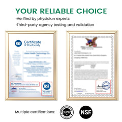 HIIHONE embalaje y certificados que aseguran calidad verificada