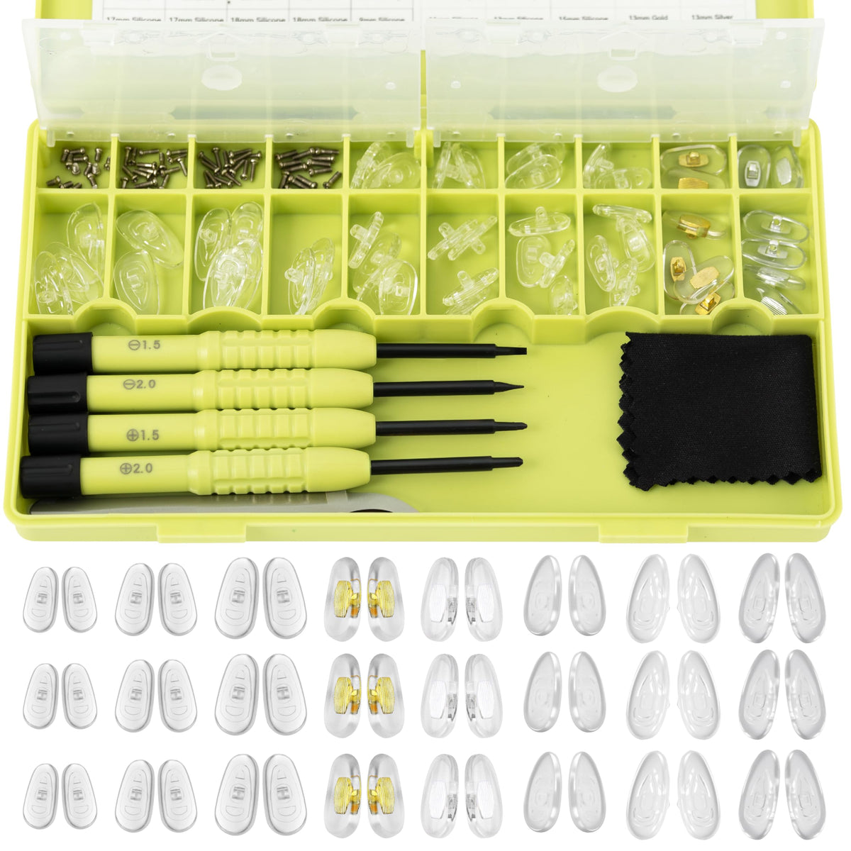 HIKETOLIGHT estuche cerrado y portátil con kit organizado para reparaciones