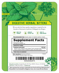 Hildegard's Original mezcla herbal en primer plano que muestra diversidad botánica