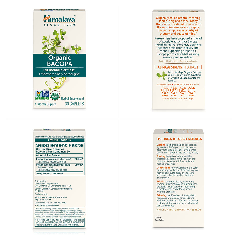 Himalaya sello USDA Organic mostrando certificación y confianza