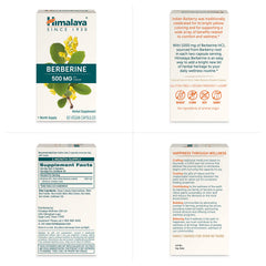 Himalaya frasco abierto con cápsulas, conveniente para almacenamiento