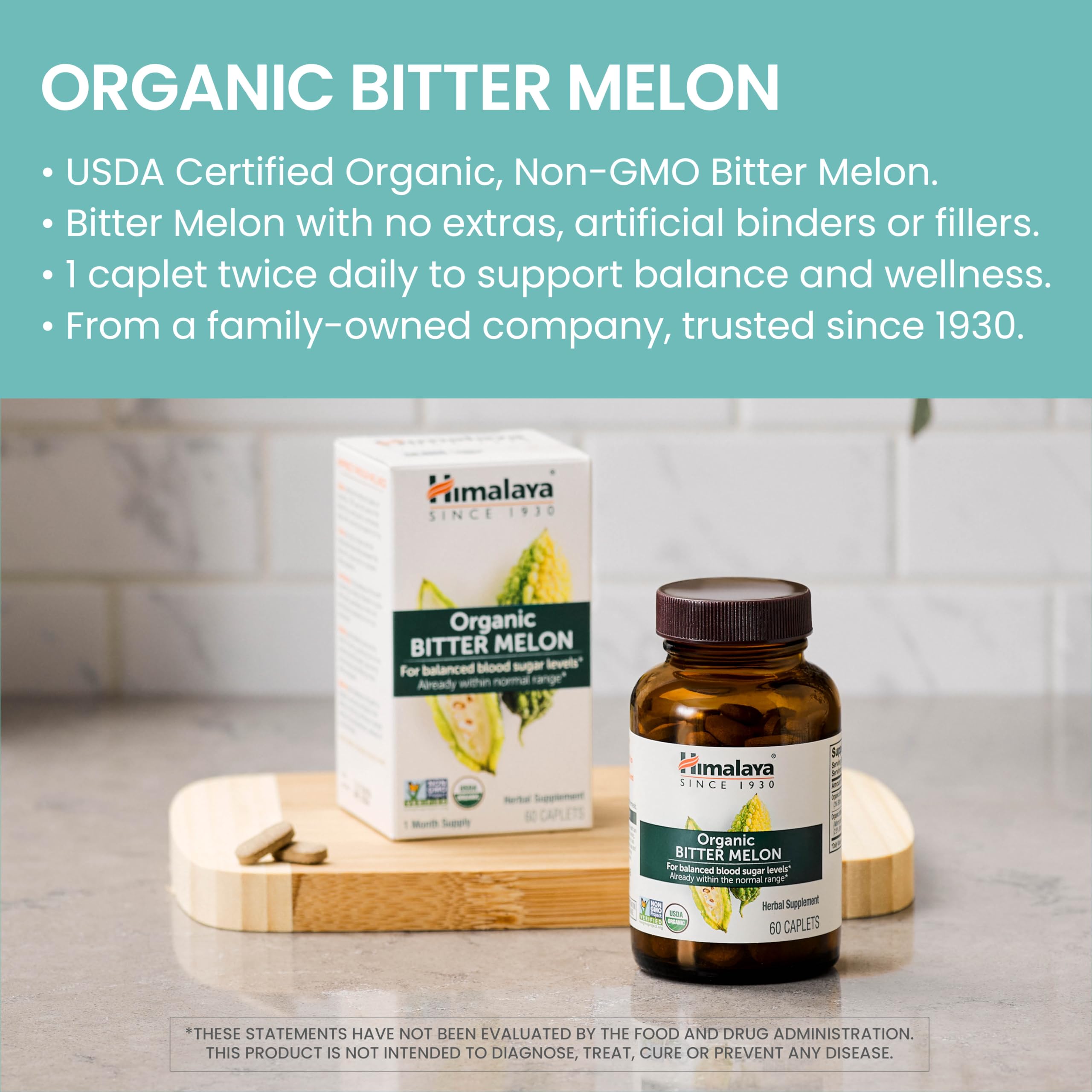 Himalaya textura del polvo de melón amargo y pureza orgánica