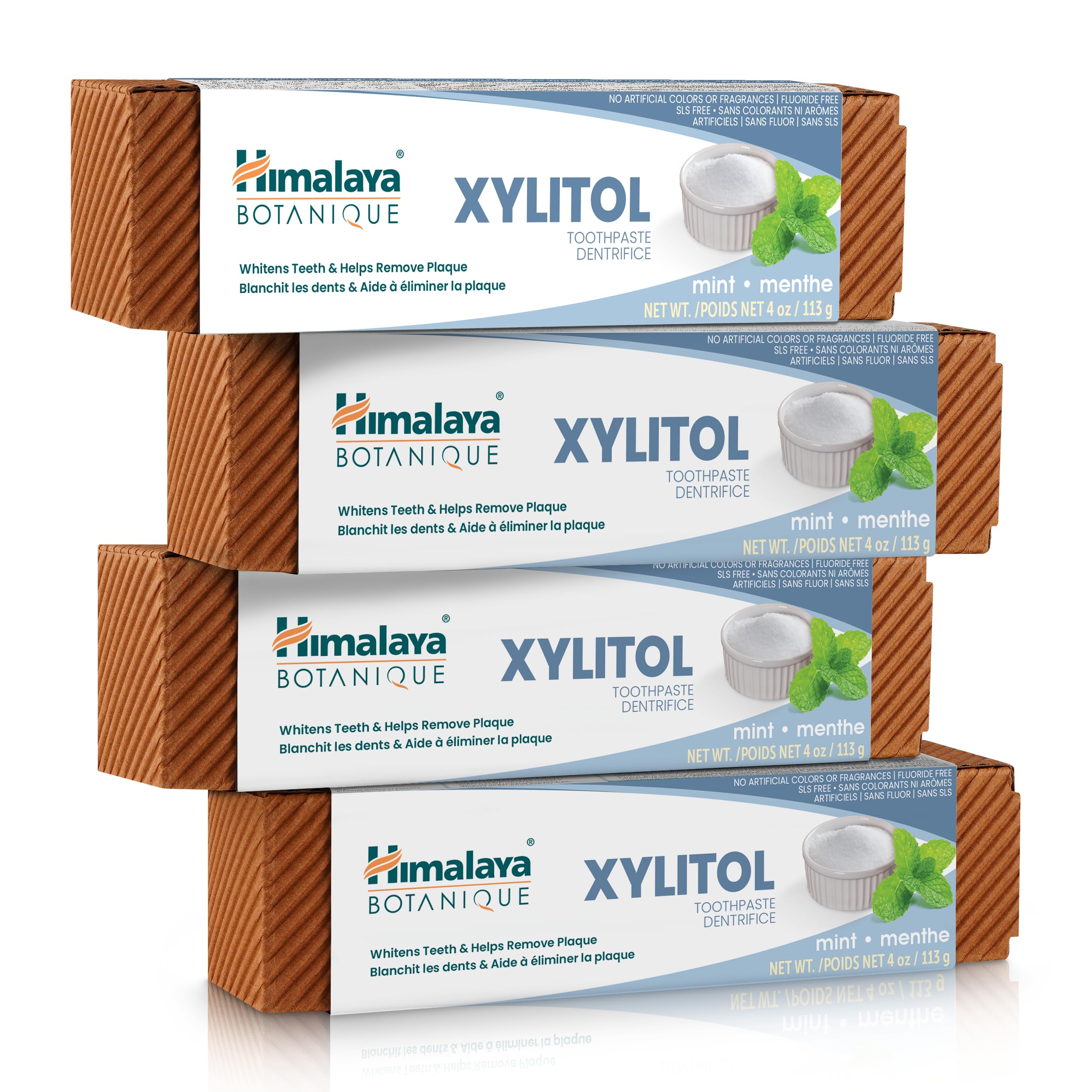 Himalaya frente del empaque mostrando diseño y beneficios claros