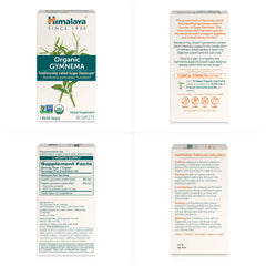 Himalaya caja abierta con caplets, fácil almacenamiento y acceso