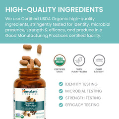 Himalaya cápsula abierta con polvo mostrando ingredientes naturales concentrados