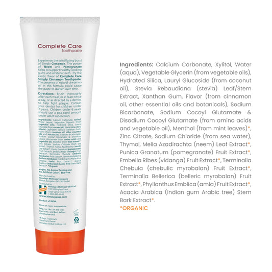 Himalaya textura cremosa en primer plano para aplicación suave