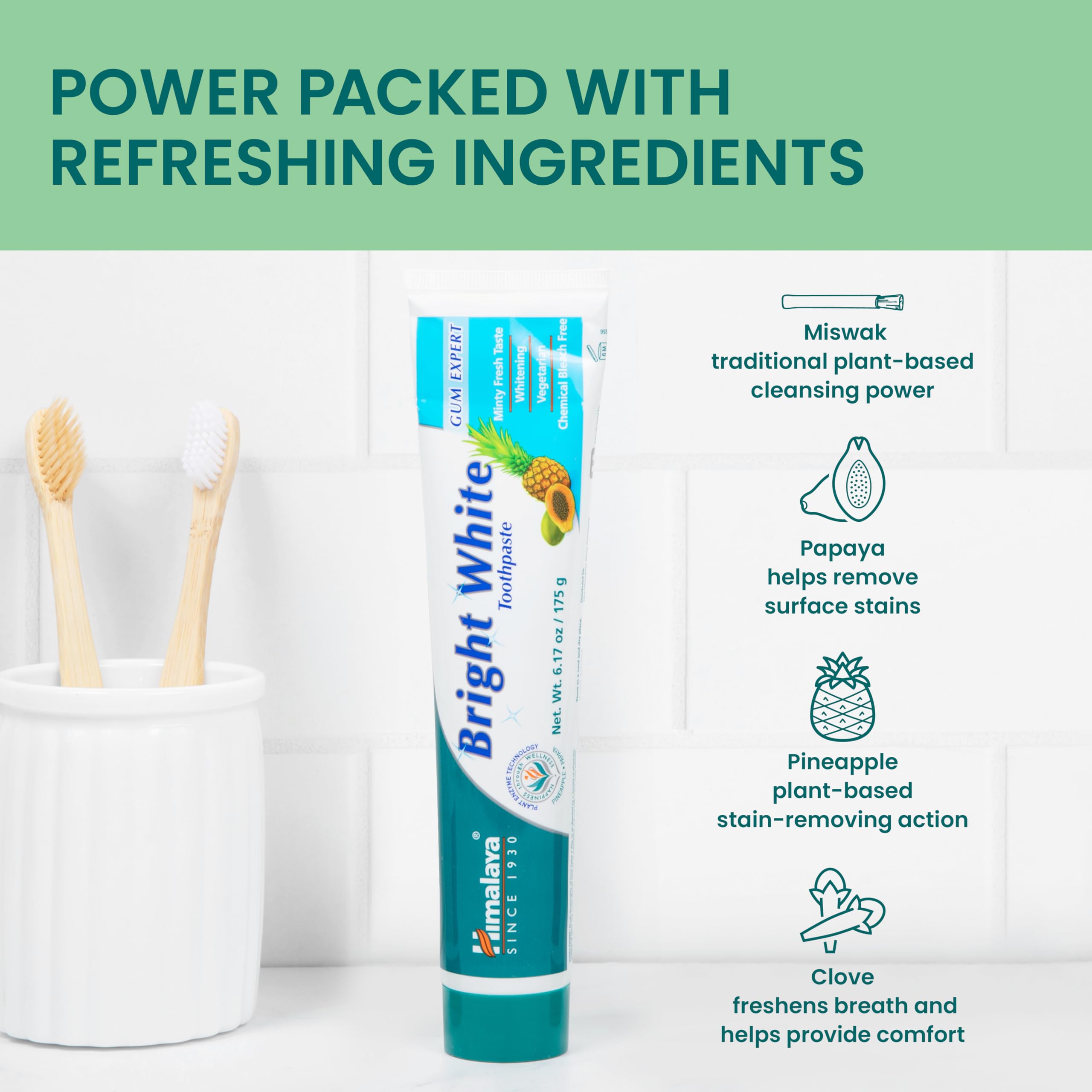 Himalaya comparación de tamaño 175 g para duración y valor