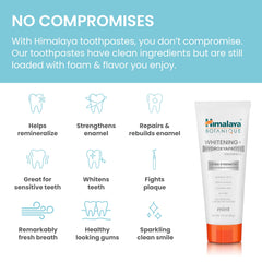Himalaya etiqueta de ingredientes legible, transparencia en la formulación