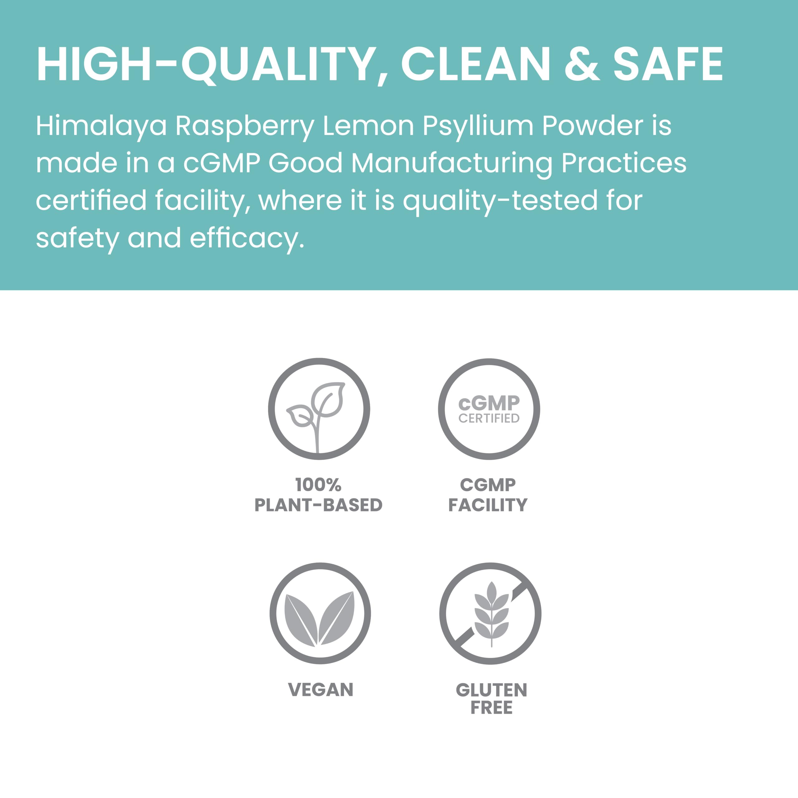 Himalaya etiqueta con ingredientes y certificaciones para mayor confianza