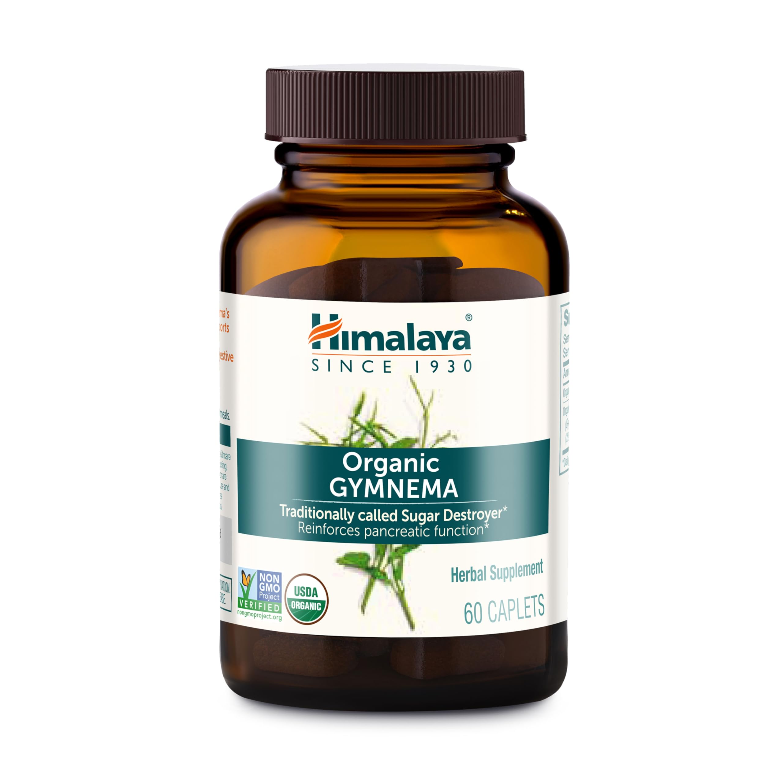 Himalaya envase frontal con Gymnema 700 mg, presentación clara y confianza