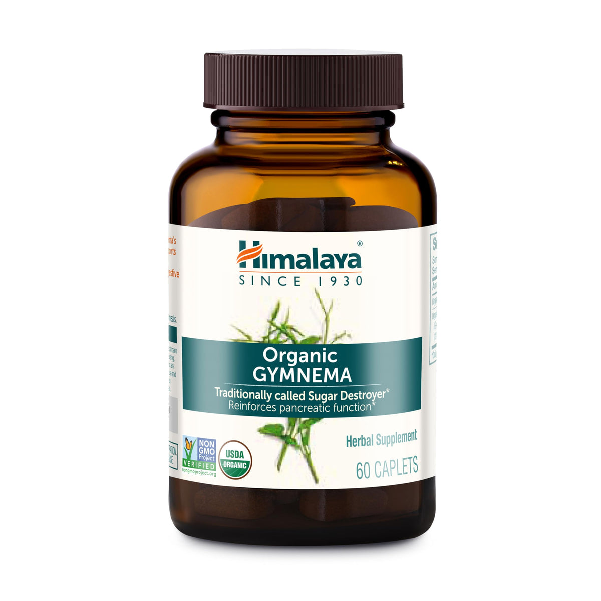 Himalaya envase frontal con Gymnema 700 mg, presentación clara y confianza